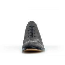 Load image into Gallery viewer, Cross Sword mens high heel Antony shoe in Steel Grey from the front
