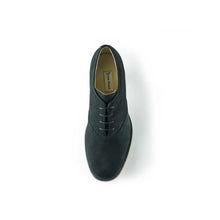 Load image into Gallery viewer, Cross Sword mens high heel Antony shoe in black from the top