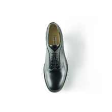 Load image into Gallery viewer, Cross Sword mens high heel Brian shoe in Black from the top