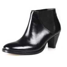 Load image into Gallery viewer, Cross Sword mens high heel Jason shoe in Black
