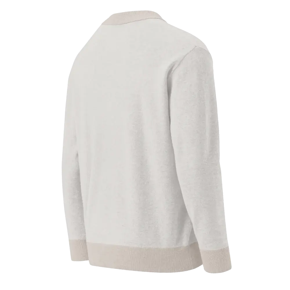 Knitted Cardigan Cross Sword